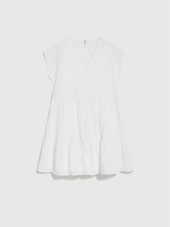 Moodo Ženska haljina bijela MOODO