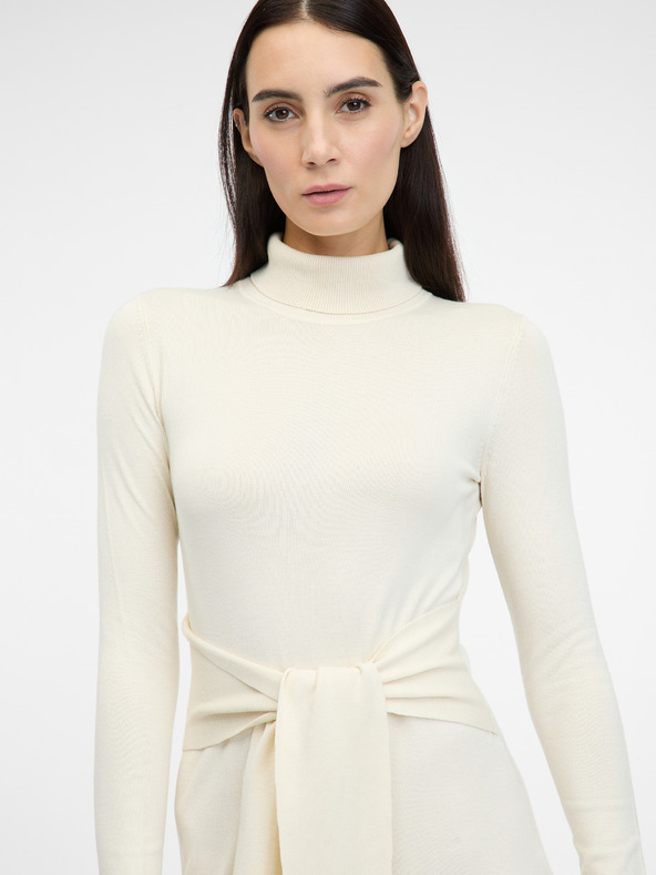 Orsay Krem ženska haljina ORSAY