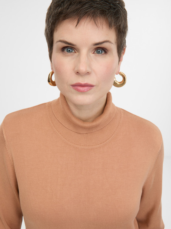 Orsay Svijetlo smeđa ženska midi haljina ORSAY