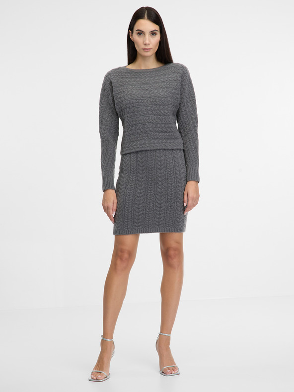 Orsay Sivi ženski džemper ORSAY