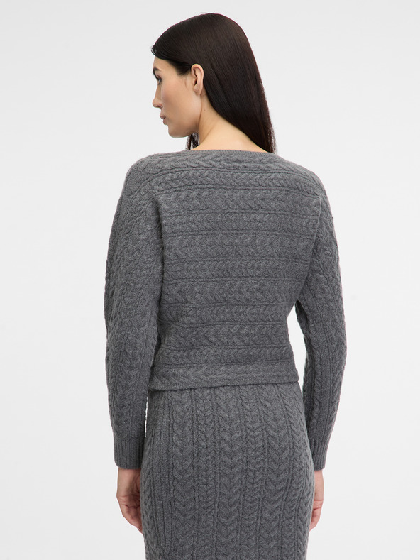 Orsay Sivi ženski džemper ORSAY