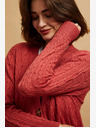 Moodo Ženski kardigan crveni Moodo