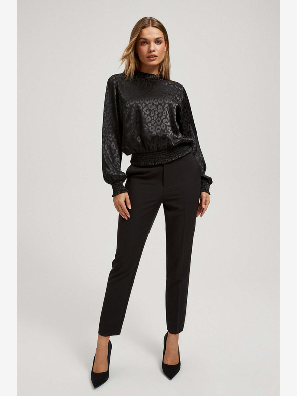 Moodo Moodo crna košulja s volanima