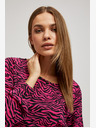 Moodo MOODO roza ženska bluza