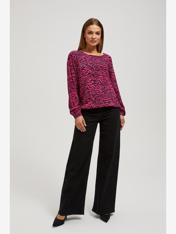 Moodo MOODO roza ženska bluza