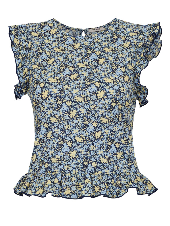 Orsay Tamnoplava ženska majica kratkih rukava ORSAY