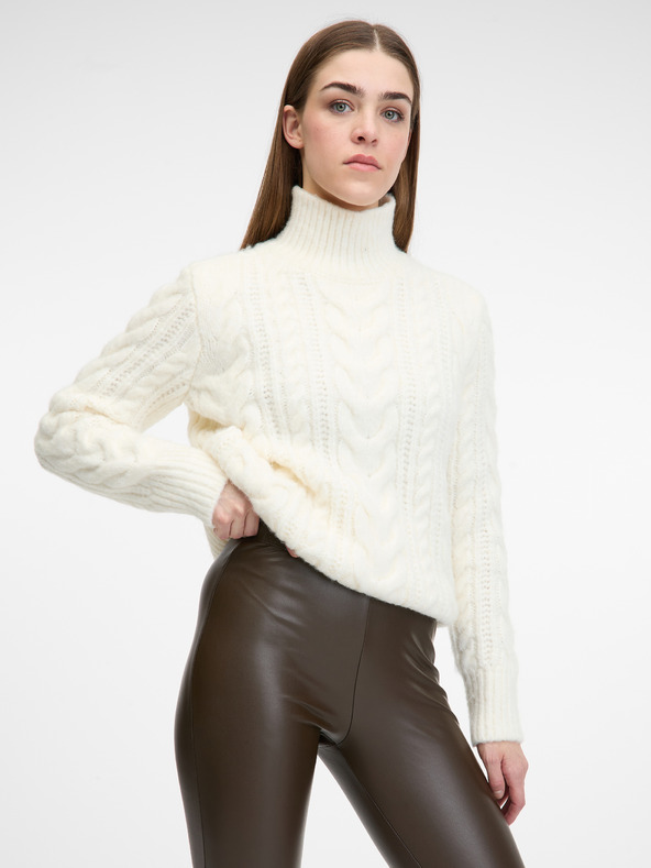 Orsay Smeđe ženske tajice ORSAY