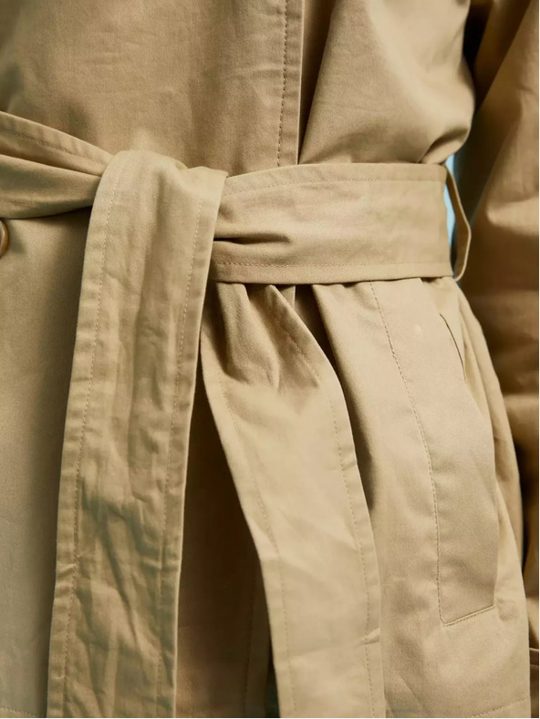 Moodo Moodo bež ženski kratki baloner