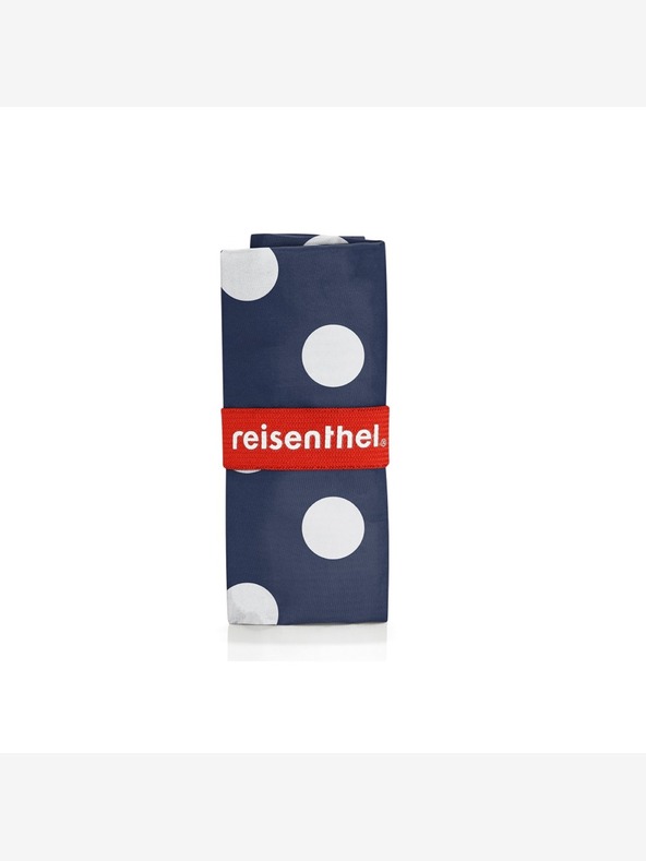 Reisenthel Nákupní taška Mini Maxi Shopper tmavě modrá s tečkami Torba