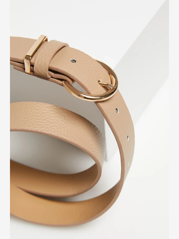 Moodo Moodo bež ženski remen