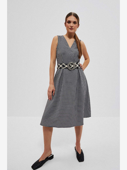 Moodo Moodo bijeli i crni ženski remen