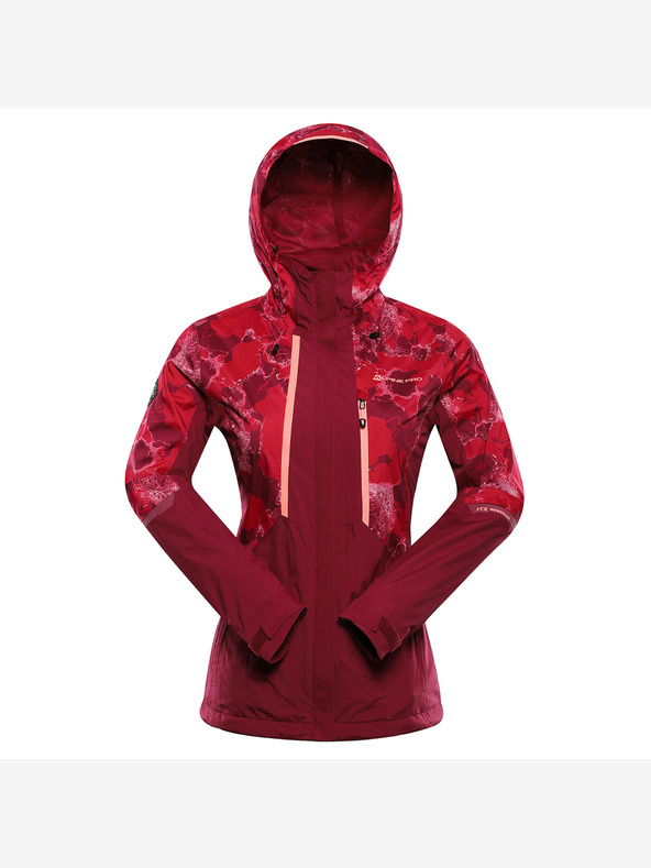 ALPINE PRO Ženska vodootporna jakna s ptx membranom ALPINE PRO
