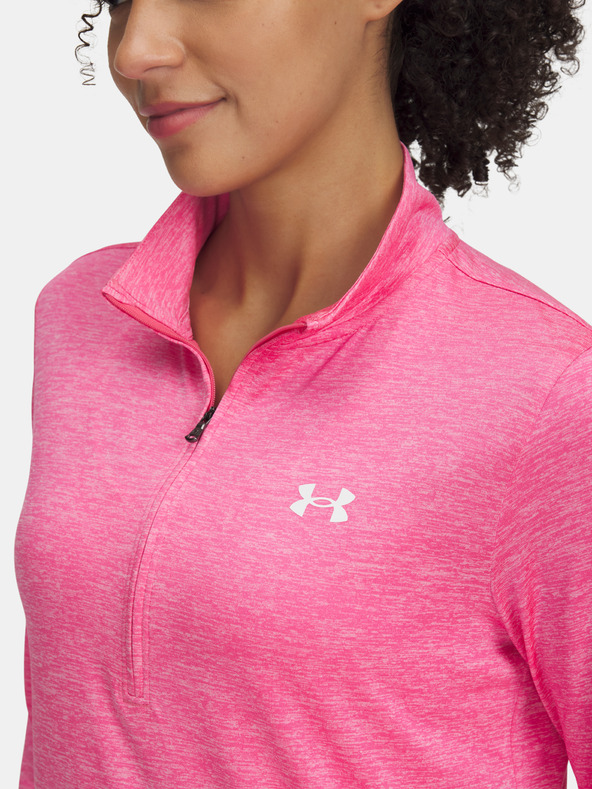 Under Armour Ženska majica kratkih rukava Under Armour Tech 1/2 Zip-Twist
