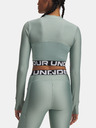 Under Armour Ženska majica kratkih rukava Under Armour HeatGear Rib 1/4 Zip LS