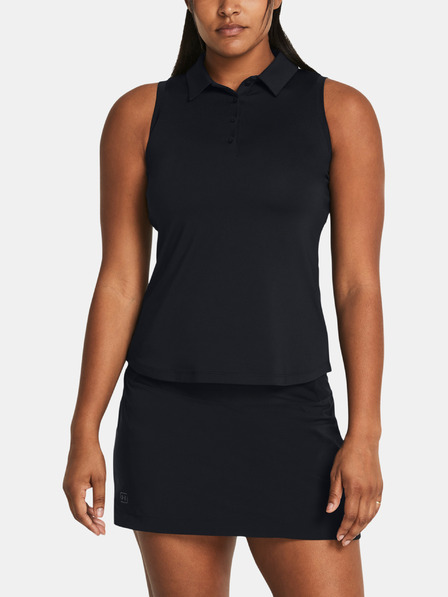 Under Armour Under Armour ženska UA Playoff SL Polo-BLK majica bez rukava