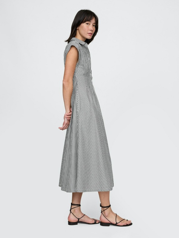 GAP GAP košulja midi haljina od poplina