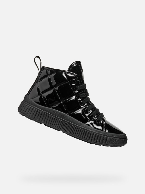 Geox Crne djevojačke tenisice Geox Laquinny