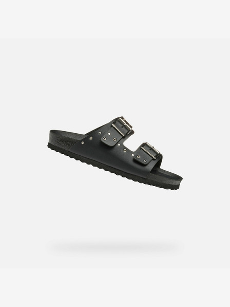 Geox Crne Geox Adriel papuče za djevojčice