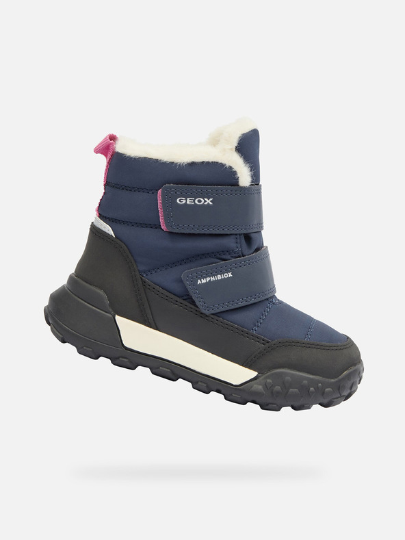 Geox Tamno plava djevojačka zimska obuća Geox Trekkyup B Ab