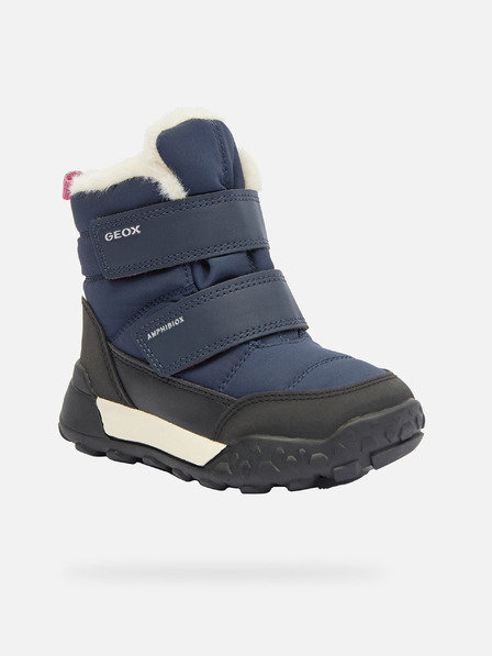 Geox Tamno plava djevojačka zimska obuća Geox Trekkyup B Ab