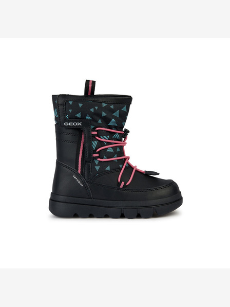Geox Crne Geox Willaboom Abx gležnjače za djevojčice