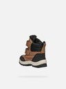 Geox Smeđa dječja zimska obuća Geox Flanfil B Abx