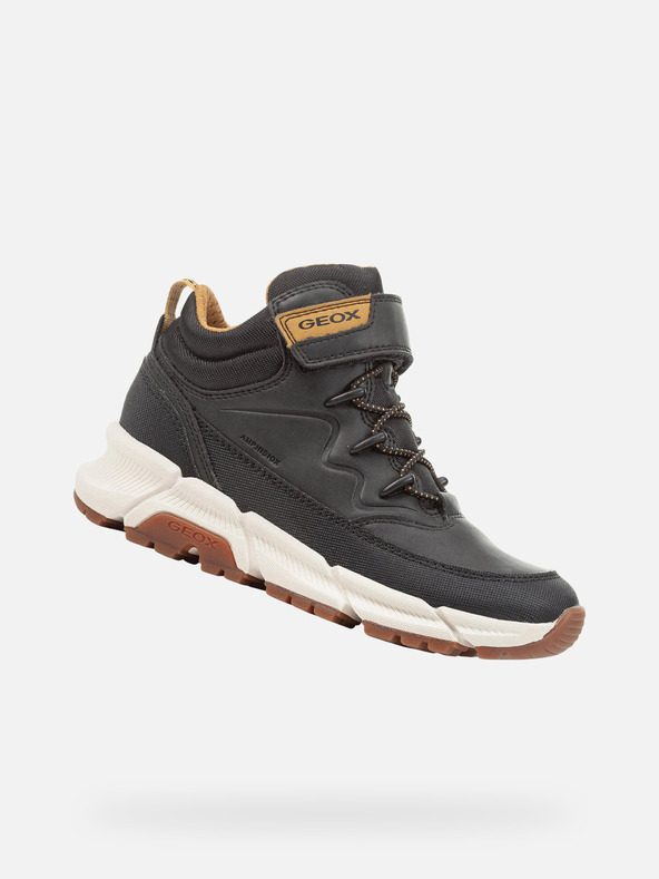 Geox Crne Geox Flexyper Plus gležnjače za dječake