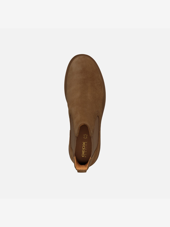 Geox Ženske gležnjače Geox Spherica EC1 u smeđoj boji