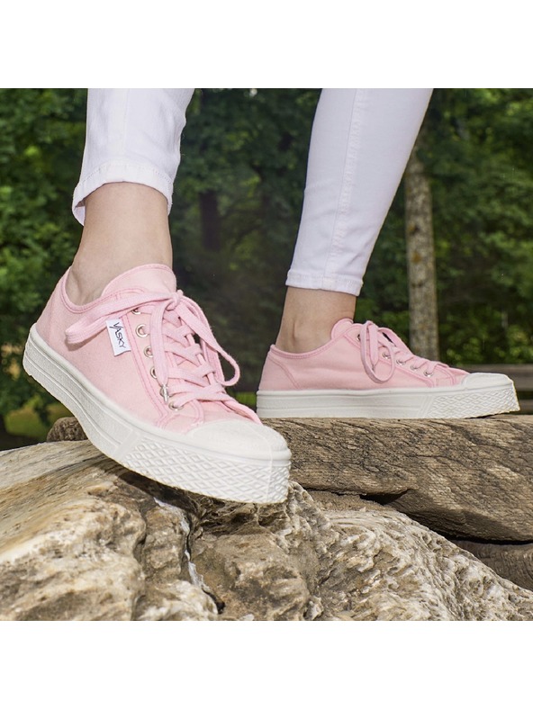 Vasky Ženske platnene tenisice / čizme roza Vasky Kanvasky