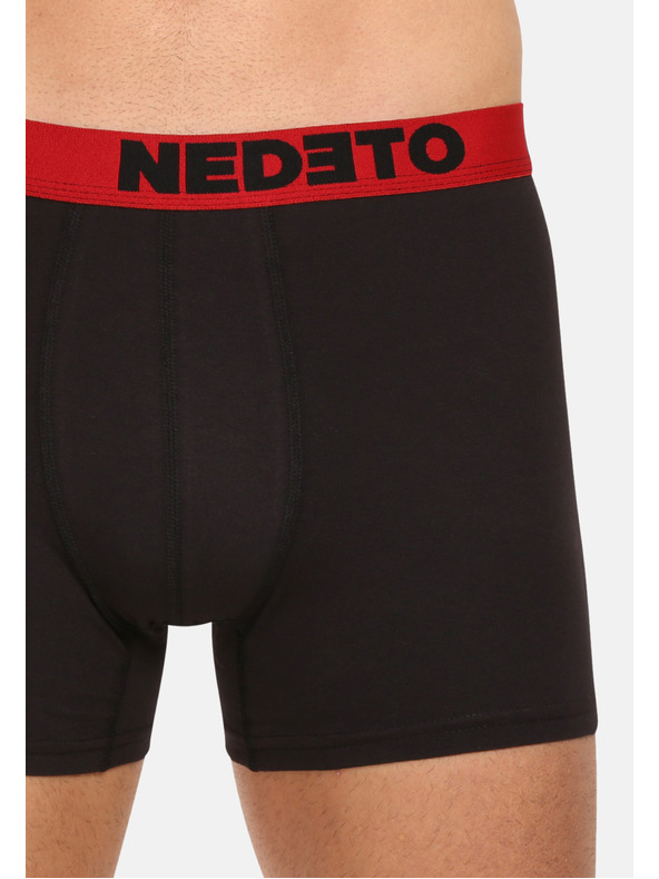 Nedeto Set od sedam muških bokserica u crnoj boji Nedeto