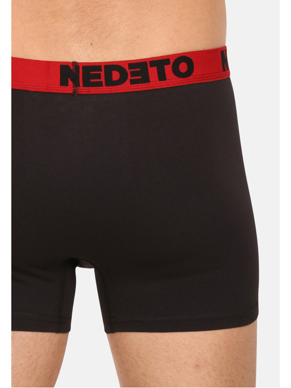 Nedeto Set od sedam muških bokserica u crnoj boji Nedeto