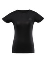 ALPINE PRO Ženska brzosušeća majica s cool dry ALPINE PRO BASIKA crna