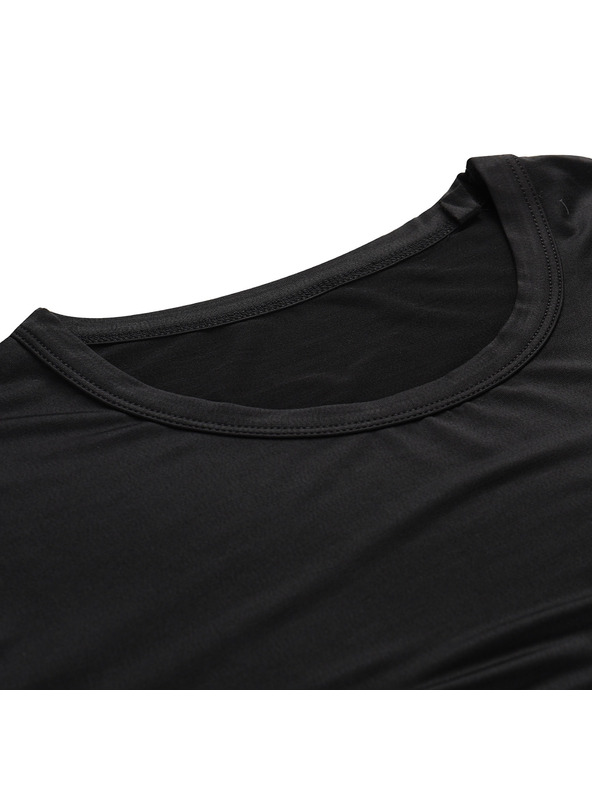 ALPINE PRO Ženska brzosušeća majica s cool dry ALPINE PRO BASIKA crna