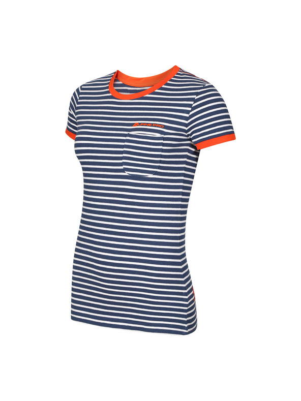 ALPINE PRO Ženska pamučna majica ALPINE PRO BOATERA 2 plava