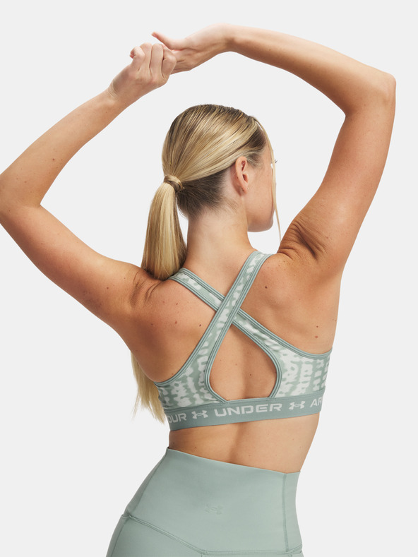 Under Armour Ženski grudnjak Under Armour Crossback Mid Print