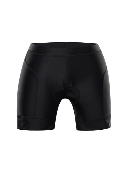 ALPINE PRO Ženske biciklističke hlače ALPINE PRO ARSA crne