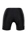 ALPINE PRO Ženske biciklističke hlače ALPINE PRO ARSA crne