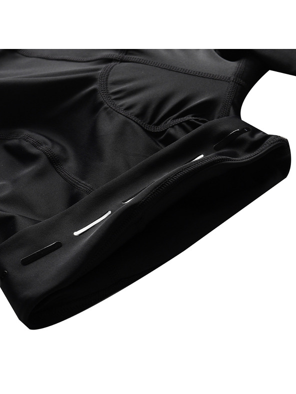 ALPINE PRO Ženske biciklističke hlače ALPINE PRO ARSA crne