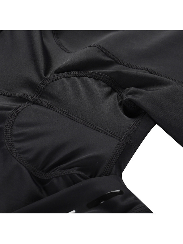 ALPINE PRO Ženske biciklističke hlače ALPINE PRO ARSA crne