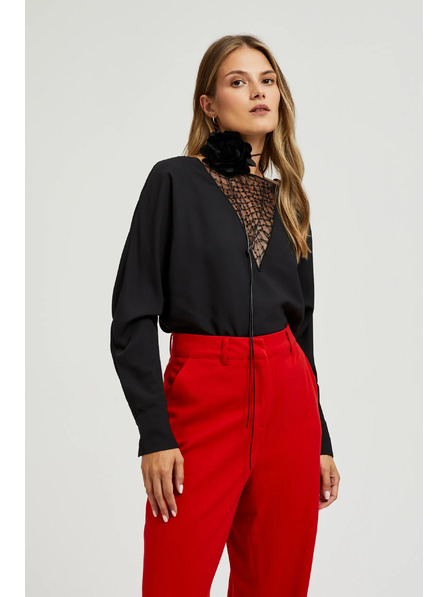 Moodo Crna ženska Moodo ogrlica