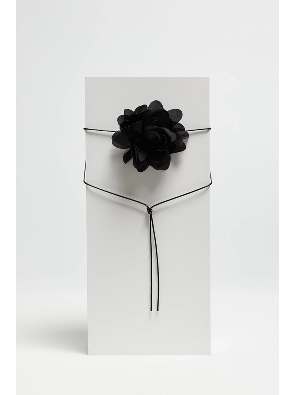 Moodo Crna ženska Moodo ogrlica