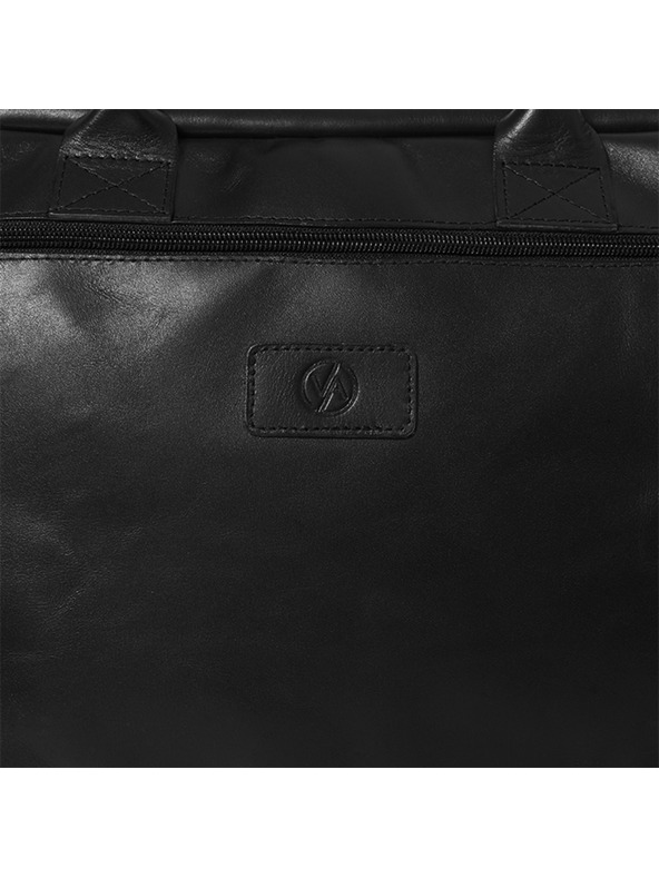 Vasky Crna kožna torba VASKY