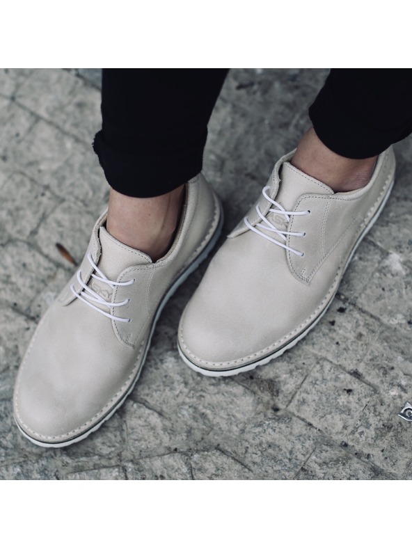 Vasky Ženske bež kožne gležnjače - Flexiko čizme proljeće/jesen