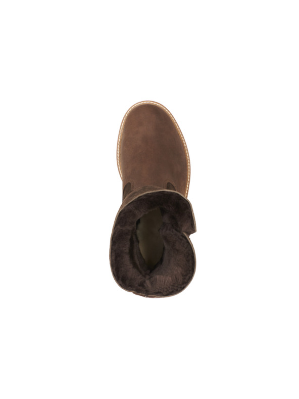 Vasky Kožne ženske gležnjače smeđe Vasky Olivia