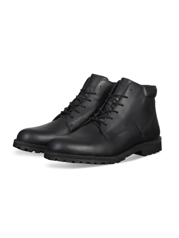 Vasky Ženske kožne gležnjače crne - jesensko-zimske čizme, Vasky Hillside vodootporne tamne