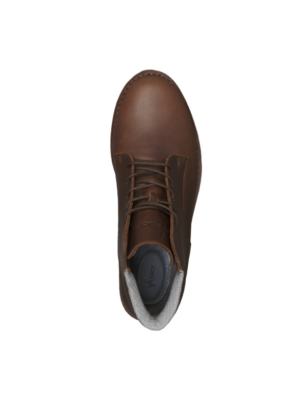 Vasky Ženske smeđe kožne gležnjače - čizme za jesen/zimu, Vasky Hillside Waterproof cipele