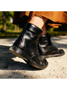 Vasky Ženske kožne gležnjače crne - čizme jesen/zima, Vasky Lydie obuća