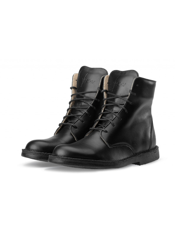 Vasky Ženske kožne gležnjače crne - čizme jesen/zima, Vasky Lydie obuća