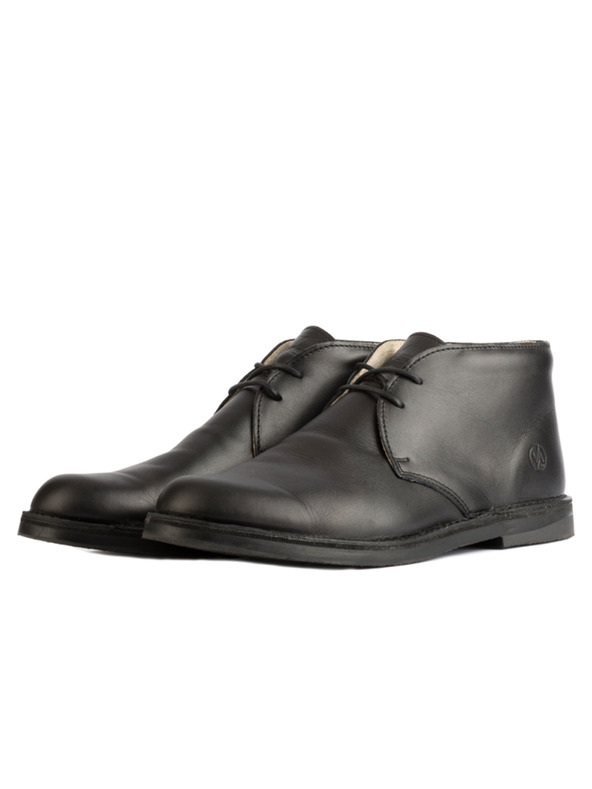 Vasky Ženske kožne gležnjače crne - čizme proljeće/jesen, obuća Vasky Desert