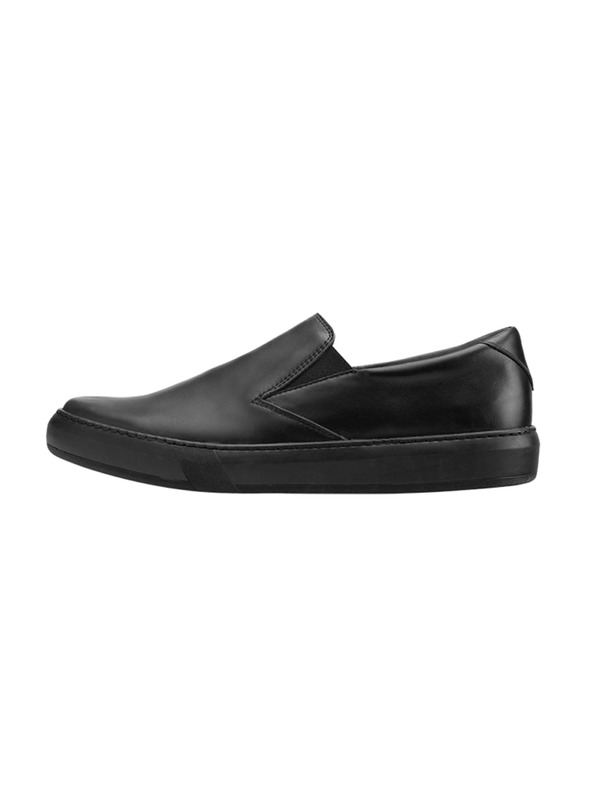 Vasky Ženski kožni slip on black - VASKY cipele za proljeće/jesen